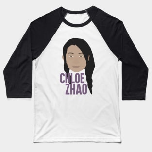 Chloe Zhao Head Baseball T-Shirt